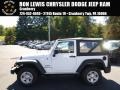 2015 Bright White Jeep Wrangler Sport 4x4  photo #1