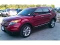 2015 Ruby Red Ford Explorer Limited  photo #40