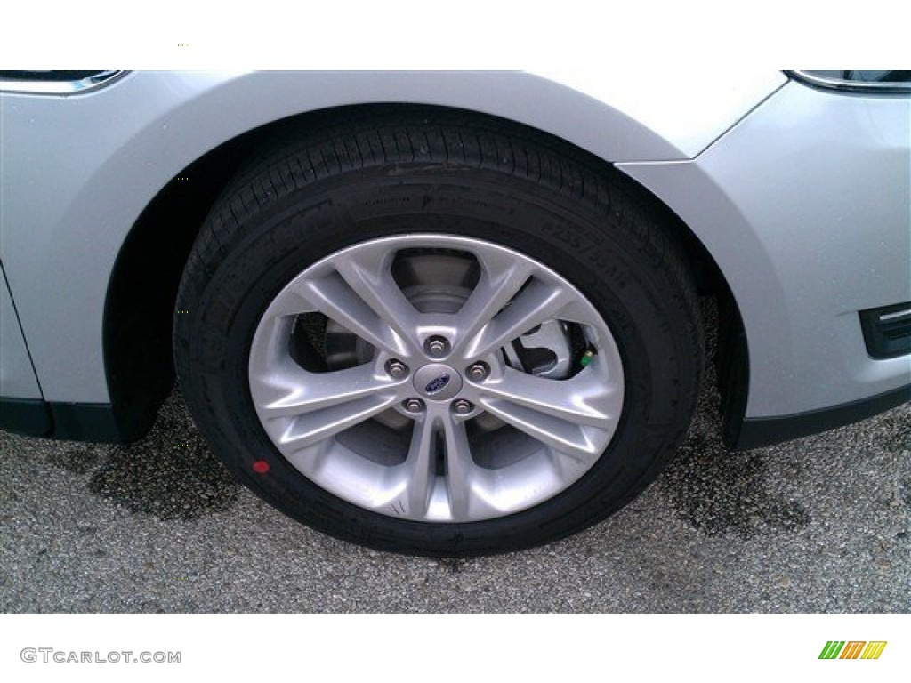 2015 Taurus SEL - Ingot Silver Metallic / Charcoal Black photo #7