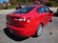 2013 Signal Red Kia Rio LX Sedan  photo #7