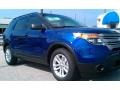 2015 Deep Impact Blue Ford Explorer FWD  photo #1