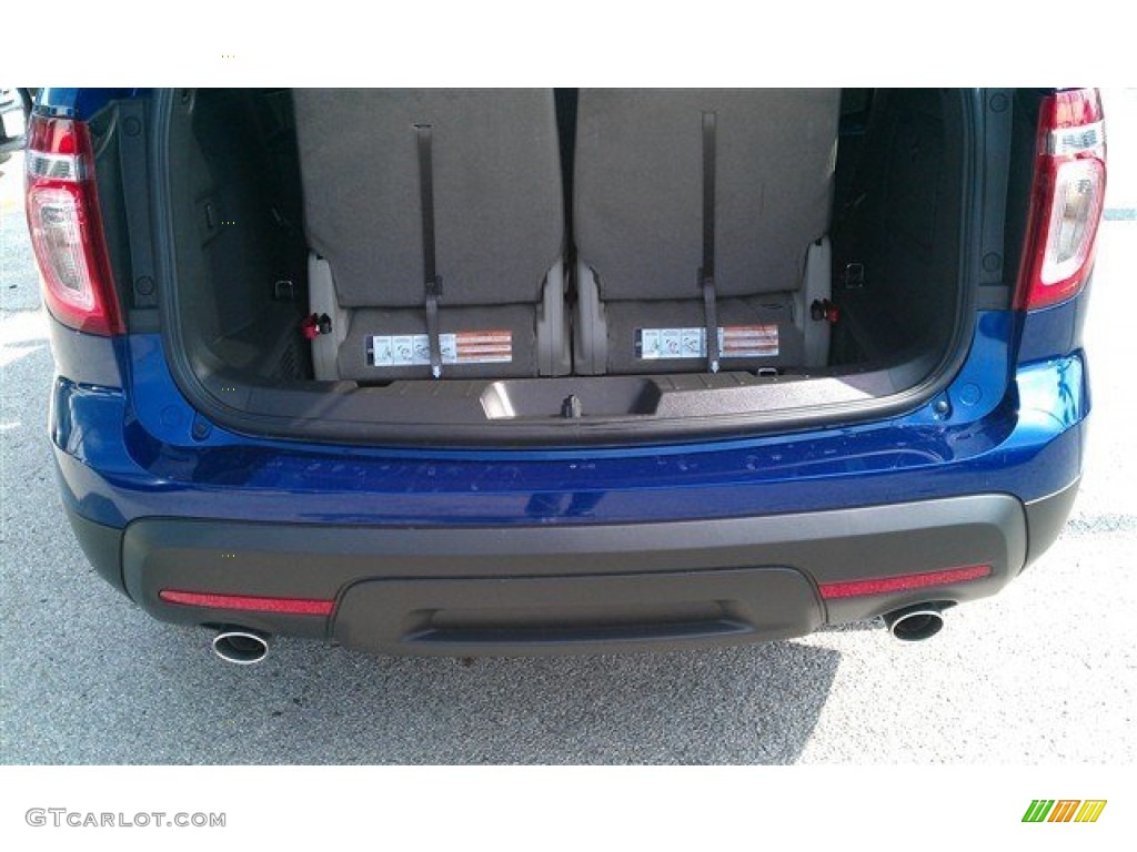 2015 Explorer FWD - Deep Impact Blue / Medium Light Stone photo #6