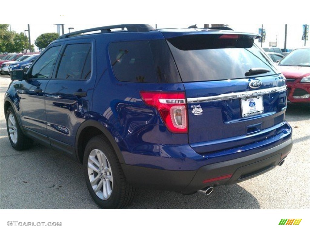 2015 Explorer FWD - Deep Impact Blue / Medium Light Stone photo #8