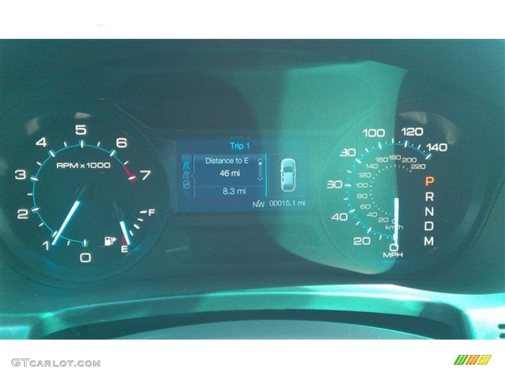 2015 Explorer FWD - Deep Impact Blue / Medium Light Stone photo #28