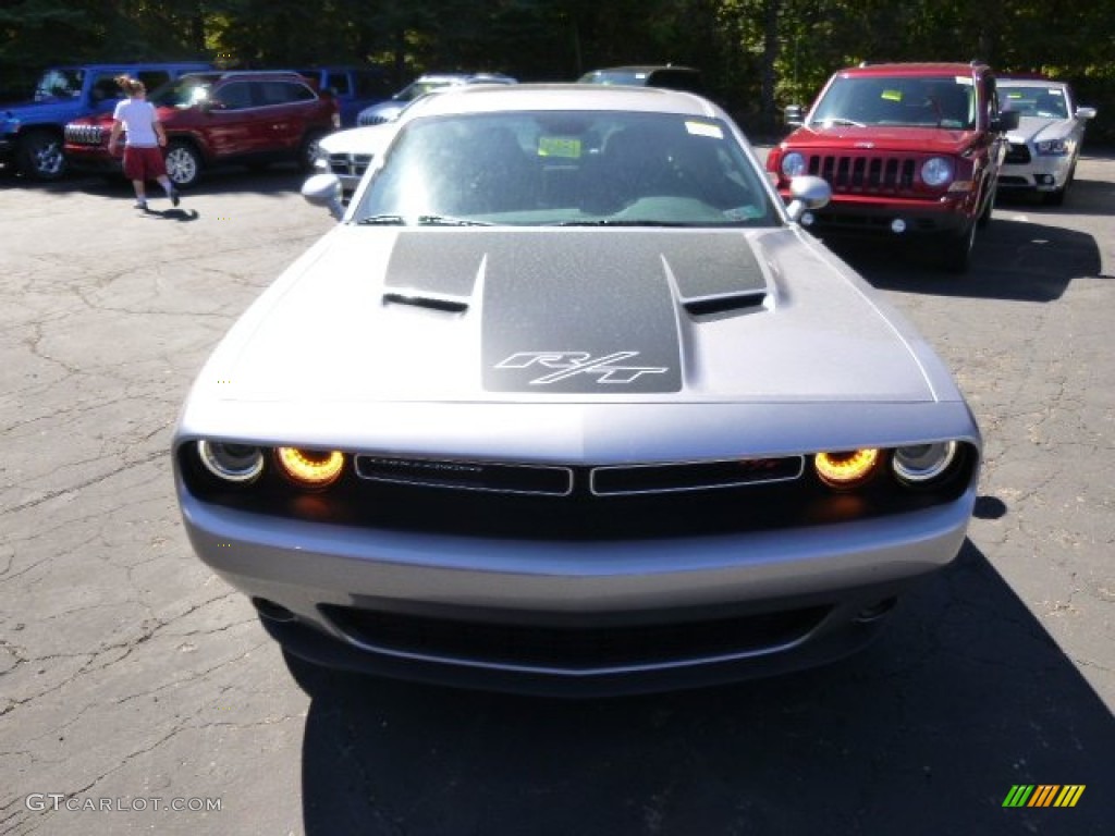 2015 Challenger R/T - Billet Silver Metallic / Black photo #3