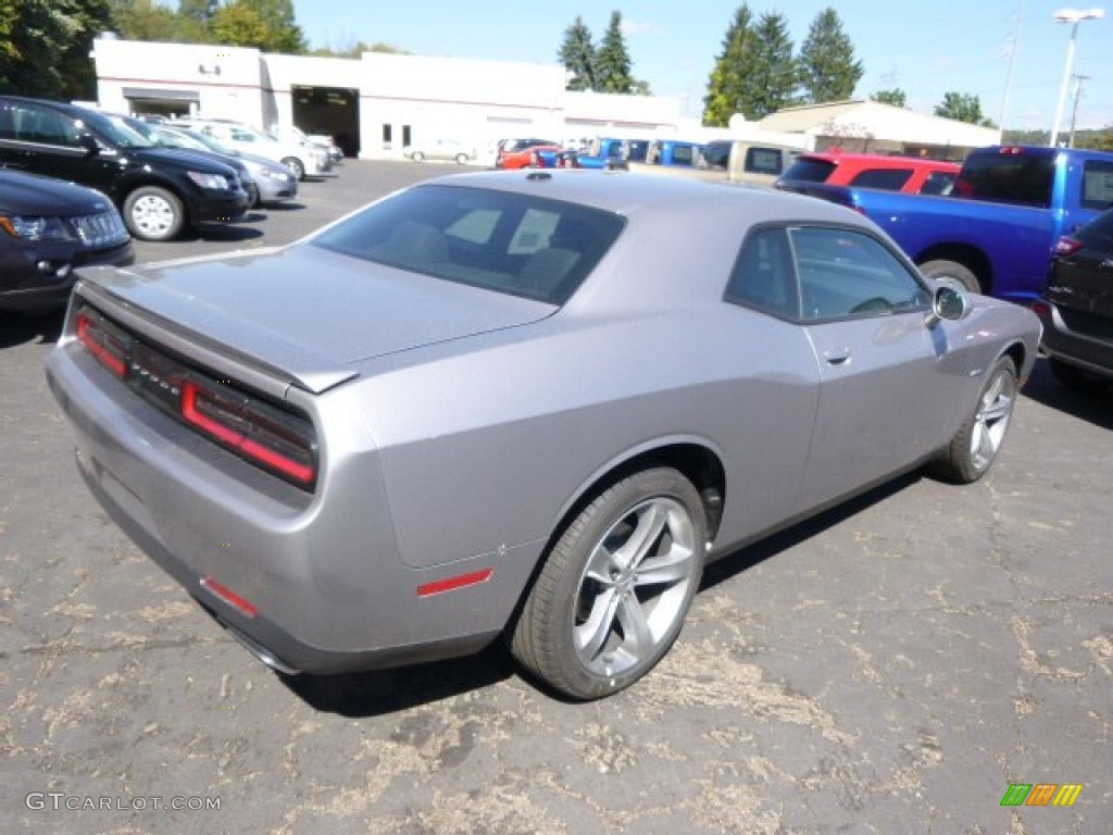 2015 Challenger R/T - Billet Silver Metallic / Black photo #6