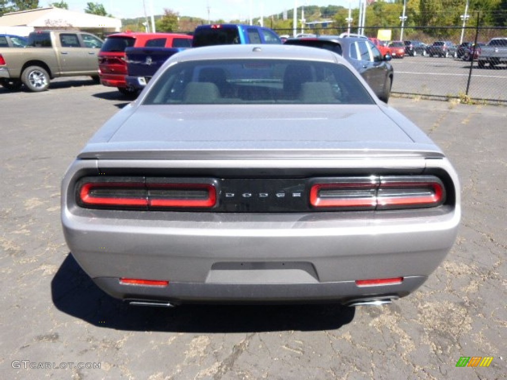 2015 Challenger R/T - Billet Silver Metallic / Black photo #7