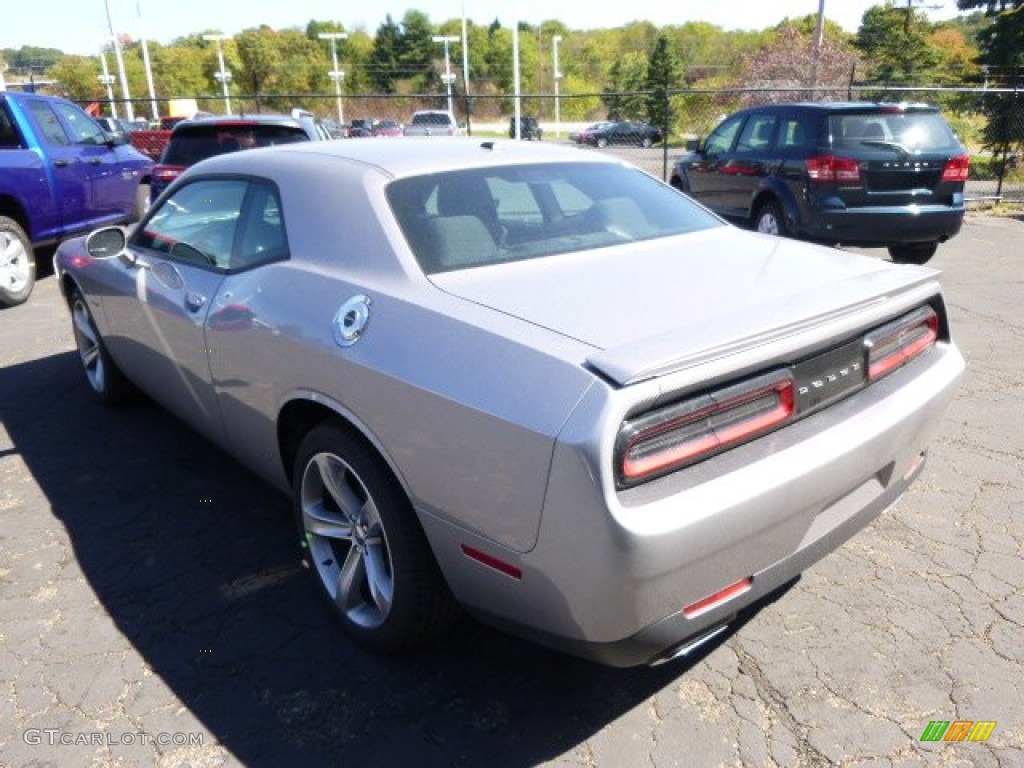 2015 Challenger R/T - Billet Silver Metallic / Black photo #8