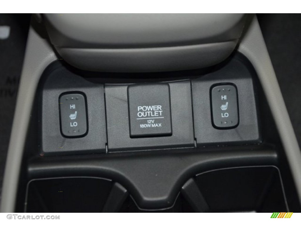 2014 CR-V EX-L - Basque Red Pearl II / Gray photo #14