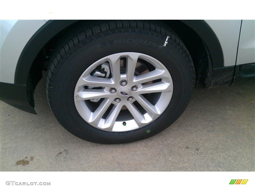 2015 Explorer FWD - Ingot Silver / Medium Light Stone photo #4