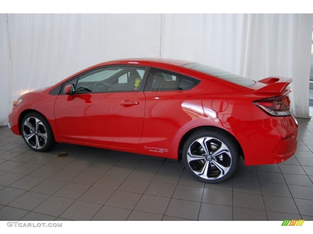 Rallye Red 2014 Honda Civic Si Coupe Exterior Photo #97581151