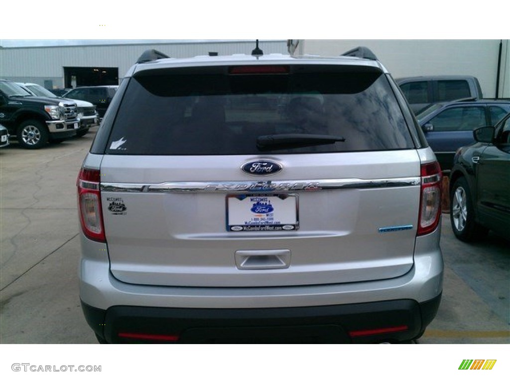 2015 Explorer FWD - Ingot Silver / Medium Light Stone photo #70