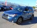 2015 Quartz Blue Pearl Subaru Forester 2.0XT Touring  photo #6