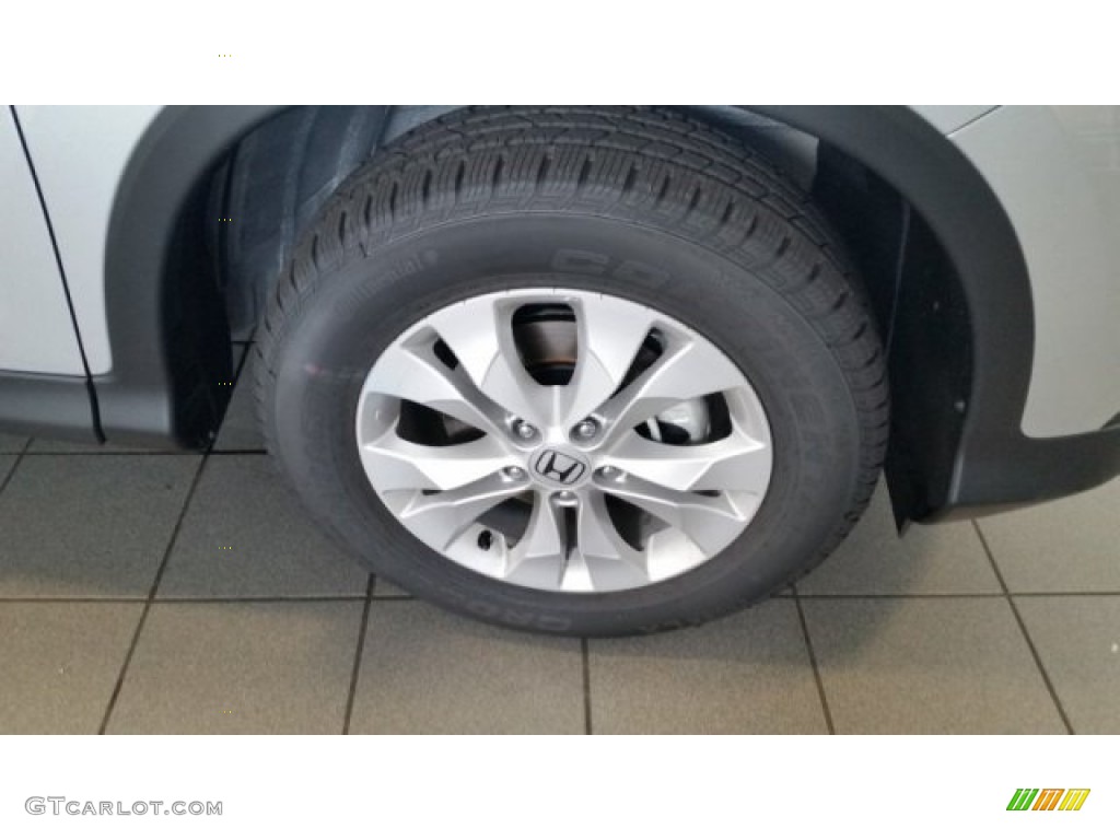 2014 CR-V EX-L - Alabaster Silver Metallic / Black photo #3