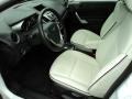 Arctic White Leather Front Seat Photo for 2013 Ford Fiesta #97585615