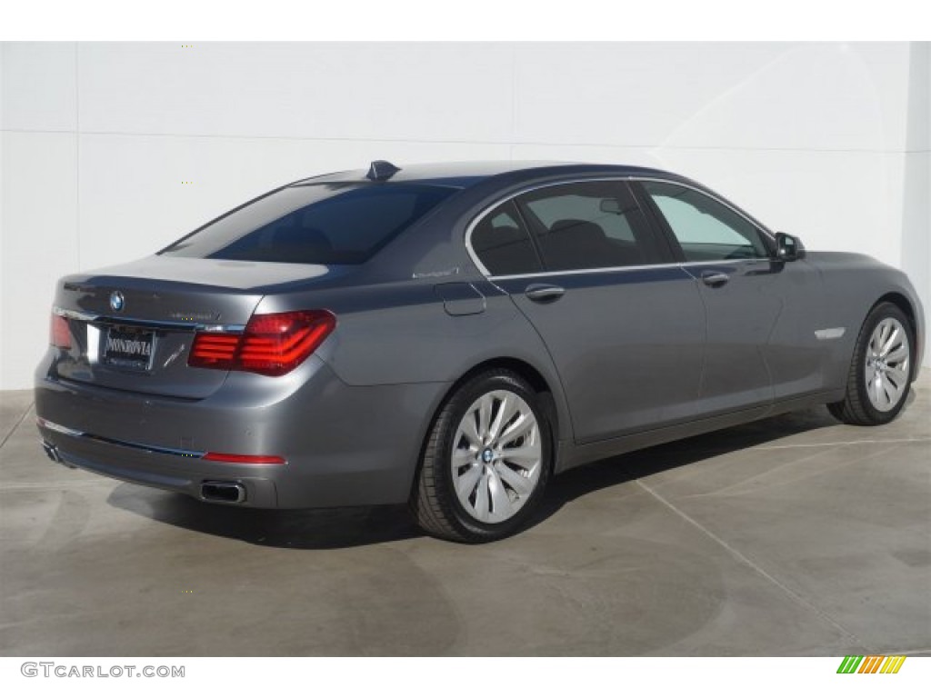 2014 7 Series ActiveHybrid 7 - Space Gray Metallic / Black photo #4