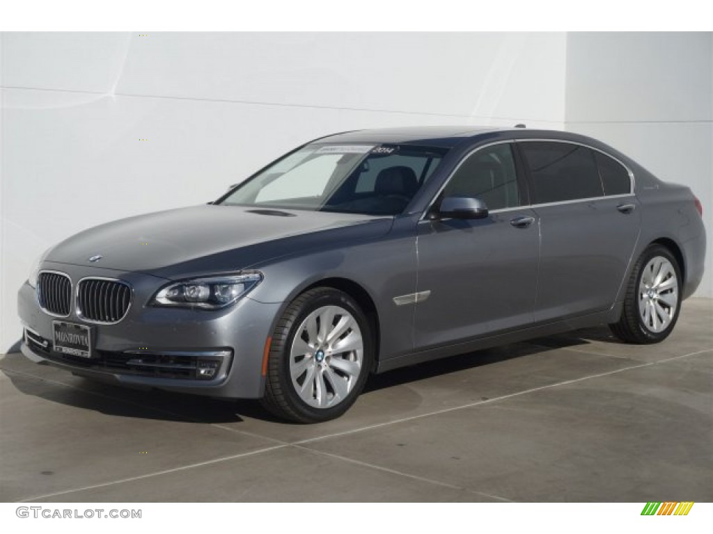 2014 7 Series ActiveHybrid 7 - Space Gray Metallic / Black photo #6