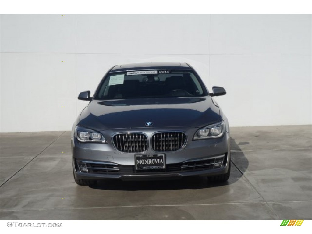 2014 7 Series ActiveHybrid 7 - Space Gray Metallic / Black photo #7