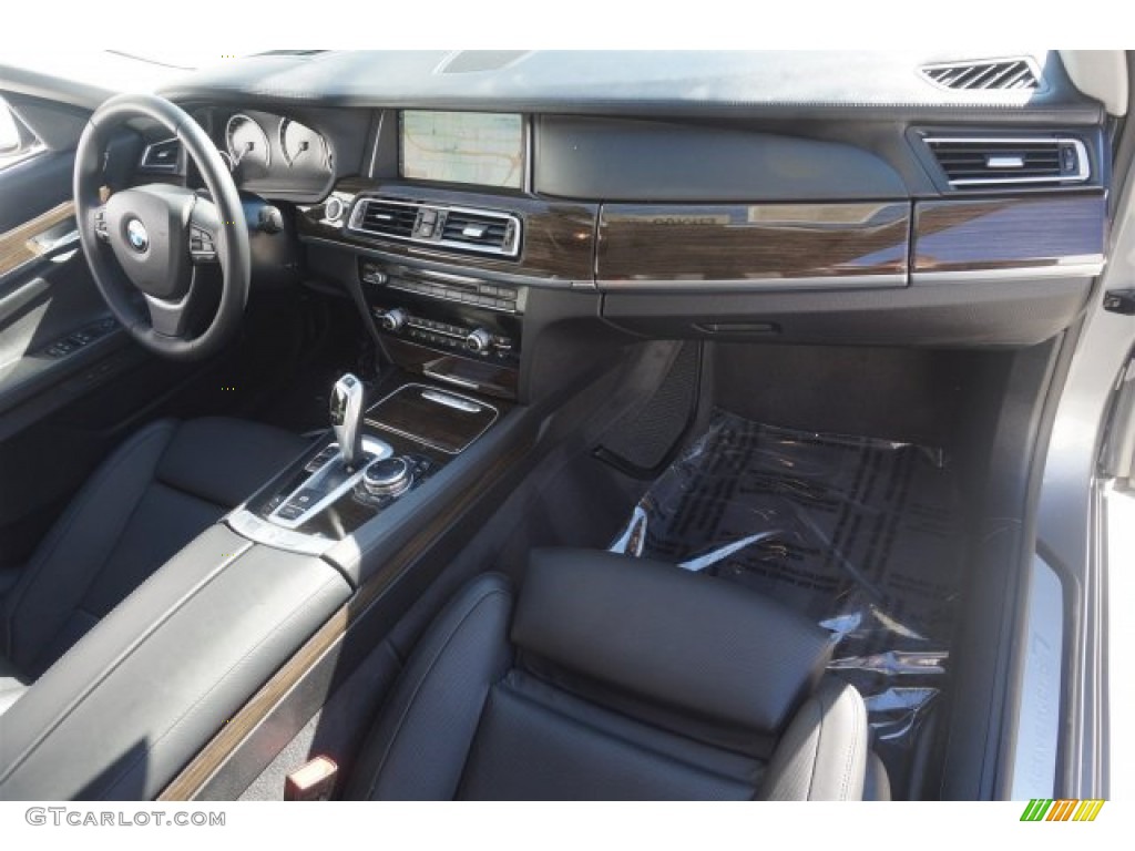 2014 7 Series ActiveHybrid 7 - Space Gray Metallic / Black photo #12