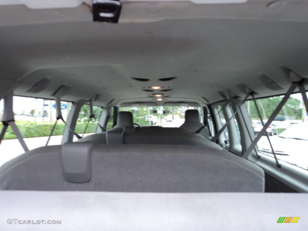 2014 E-Series Van E350 XLT Extended 15 Passenger Van - Oxford White / Medium Flint photo #9