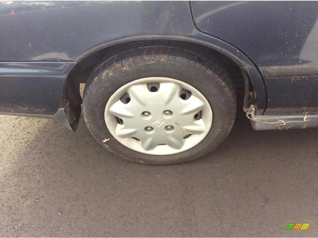 1997 Accord LX Sedan - Mystic Blue Pearl / Gray photo #8