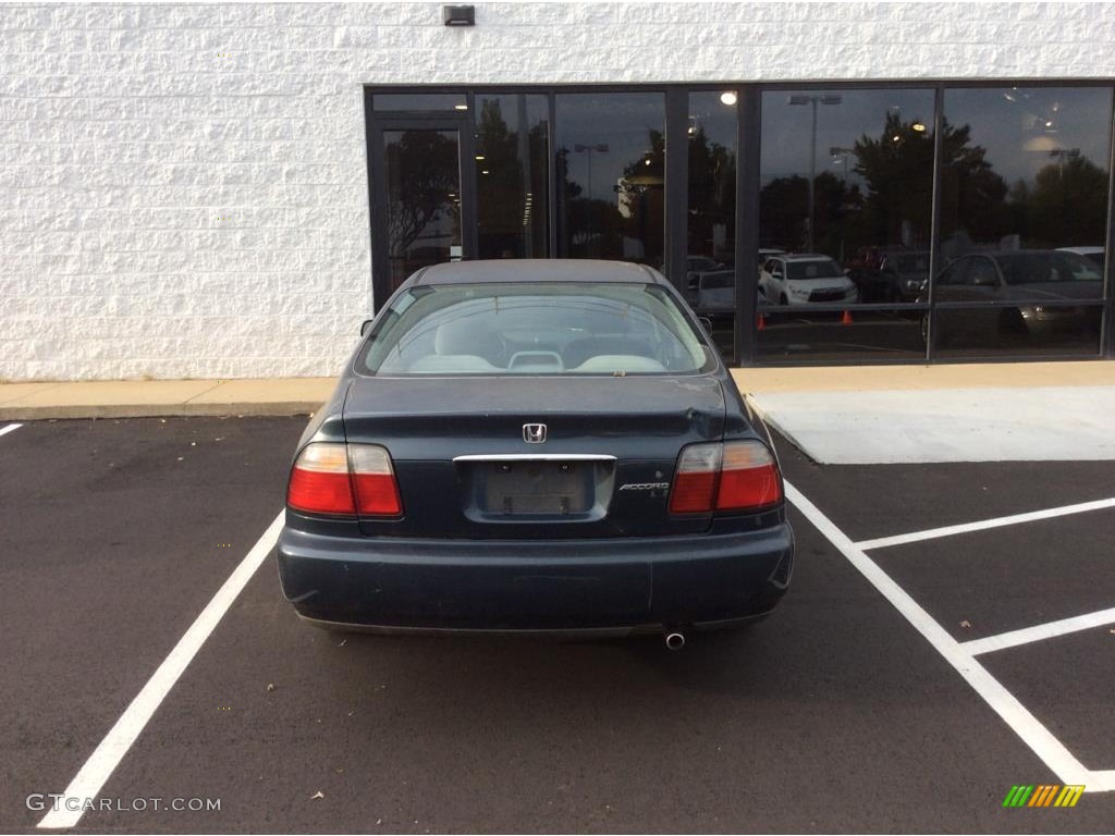 1997 Accord LX Sedan - Mystic Blue Pearl / Gray photo #9
