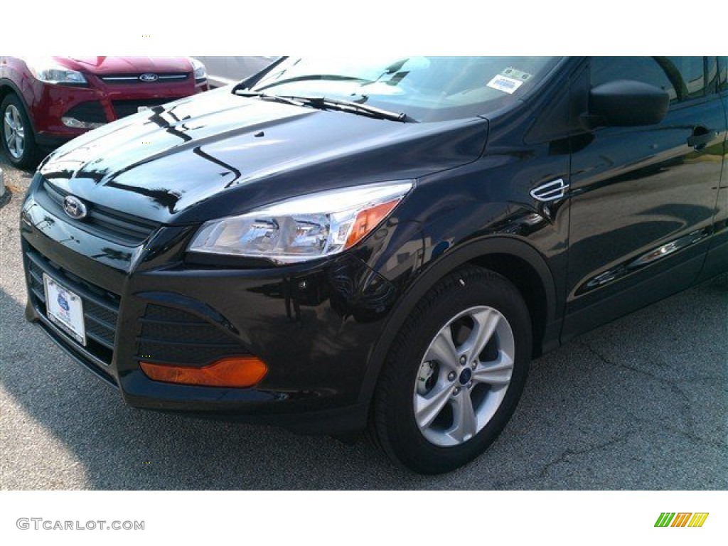 2014 Escape S - Tuxedo Black / Charcoal Black photo #2