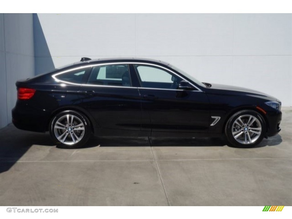 2015 3 Series 328i xDrive Gran Turismo - Jet Black / Black photo #2