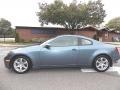 2005 Lakeshore Slate Blue Infiniti G 35 Coupe  photo #2