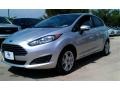 Ingot Silver - Fiesta SE Hatchback Photo No. 33