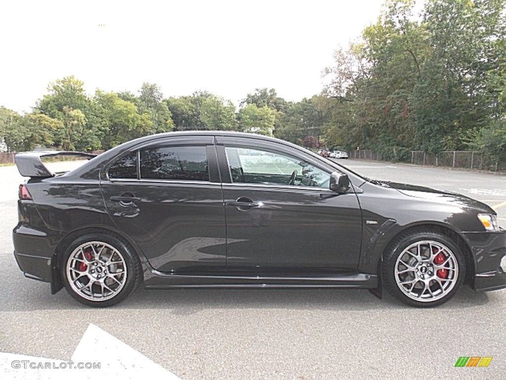 Phantom Black Pearl 2010 Mitsubishi Lancer Evolution MR Exterior Photo #97590301