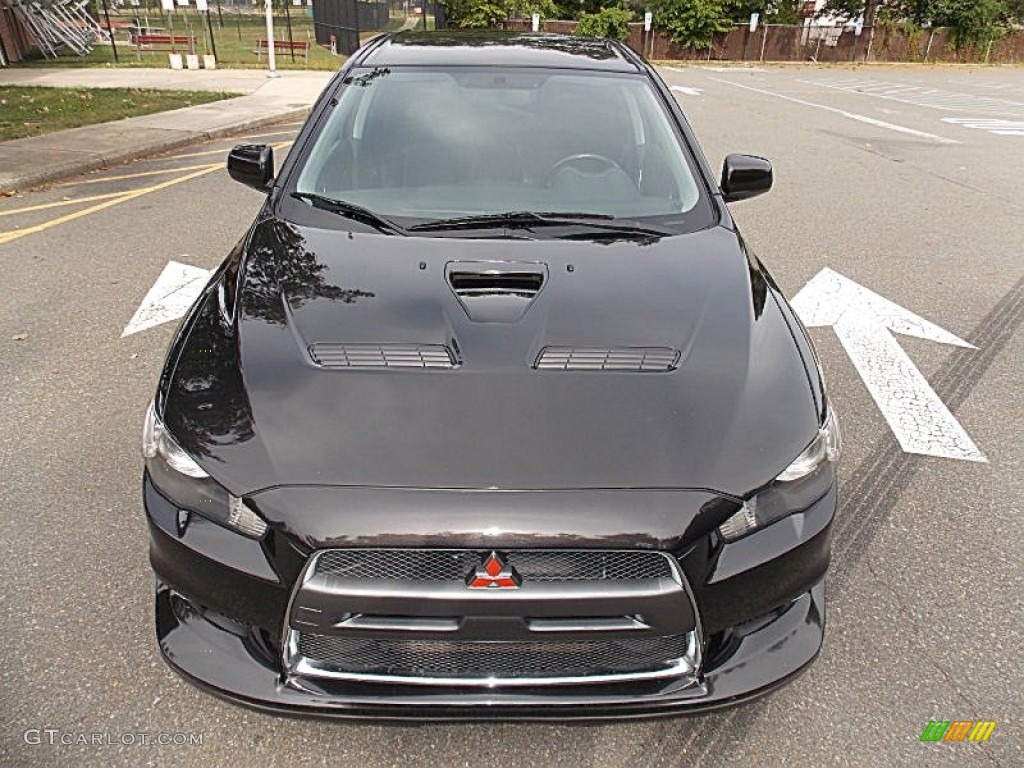 Phantom Black Pearl 2010 Mitsubishi Lancer Evolution MR Exterior Photo #97590409