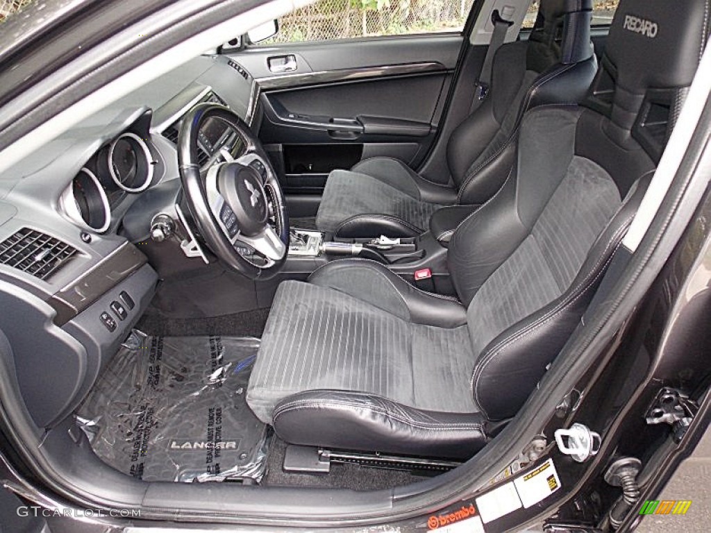 2010 Mitsubishi Lancer Evolution MR Front Seat Photo #97590517