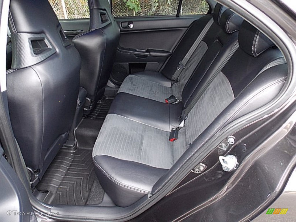 2010 Mitsubishi Lancer Evolution MR Rear Seat Photos