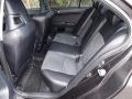 2010 Mitsubishi Lancer Evolution Black Leather/Sueded Fabric Interior Rear Seat Photo