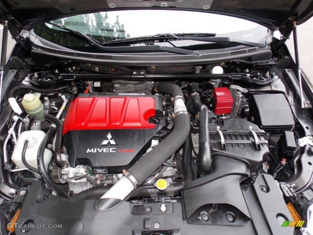2010 Mitsubishi Lancer Evolution MR 2.0 Liter Turbocharged DOHC 16-Valve MIVEC 4 Cylinder Engine Photo #97590916