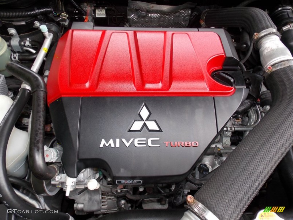 2010 Mitsubishi Lancer Evolution MR Engine Photos