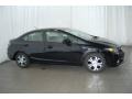 Crystal Black Pearl - Civic Hybrid Sedan Photo No. 5