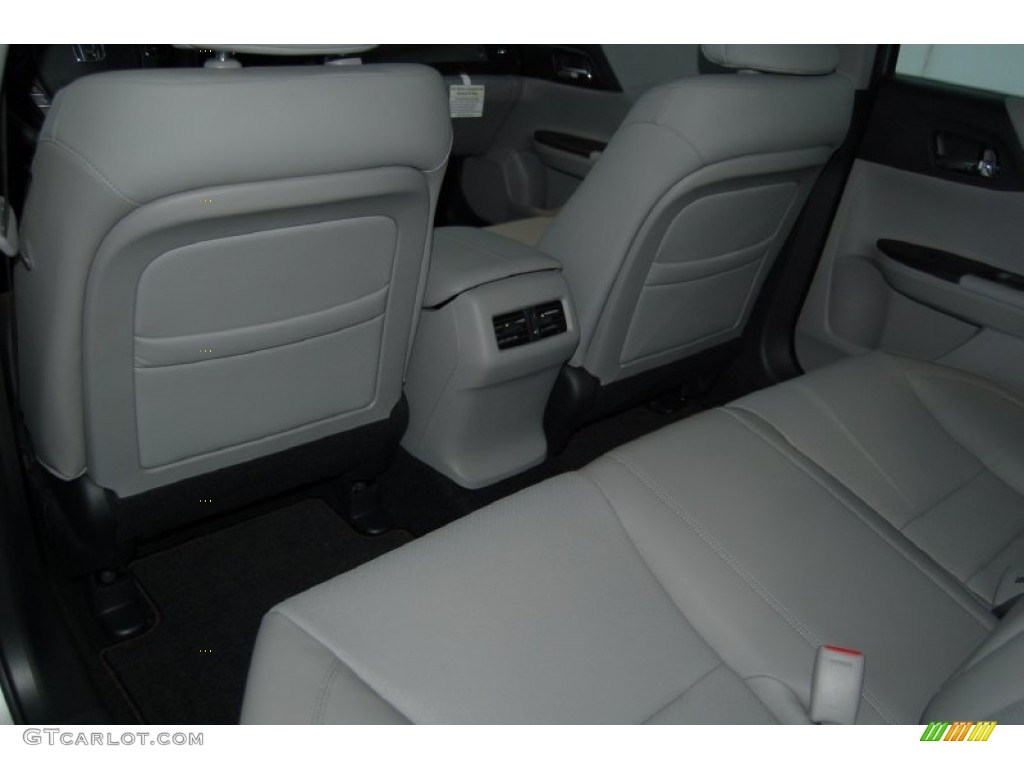 2014 Accord EX-L V6 Sedan - Alabaster Silver Metallic / Gray photo #24