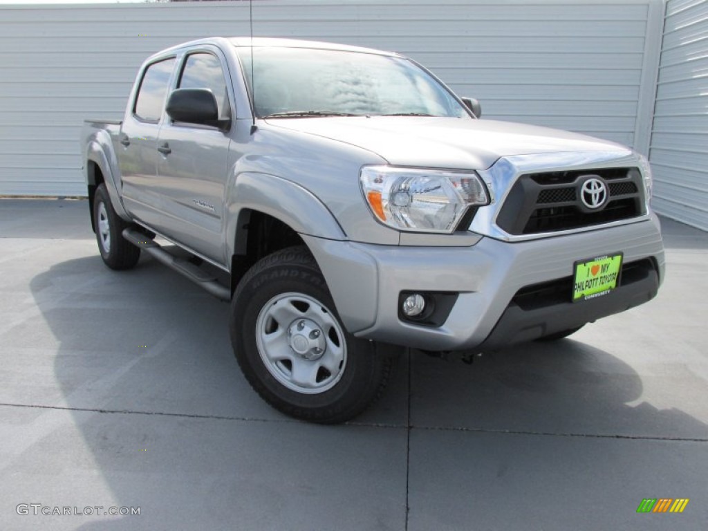 2015 Tacoma V6 PreRunner Double Cab - Silver Sky Metallic / Graphite photo #1