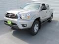 2015 Silver Sky Metallic Toyota Tacoma V6 PreRunner Double Cab  photo #7