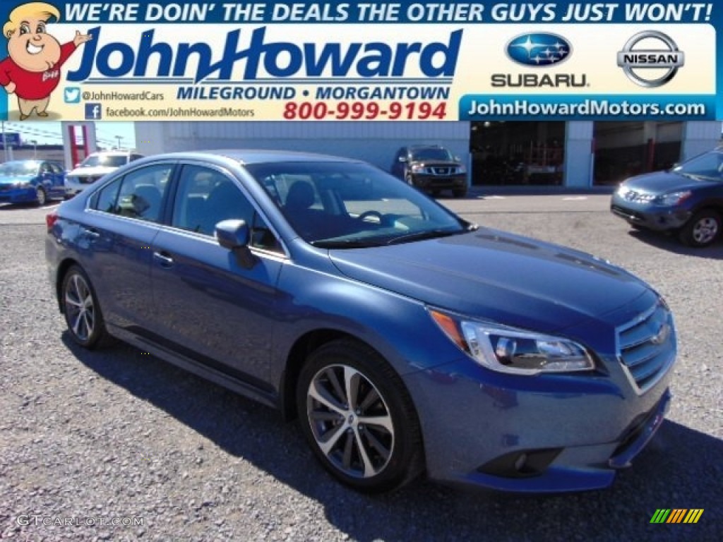2015 Legacy 2.5i Limited - Twilight Blue Metallic / Slate Black photo #1