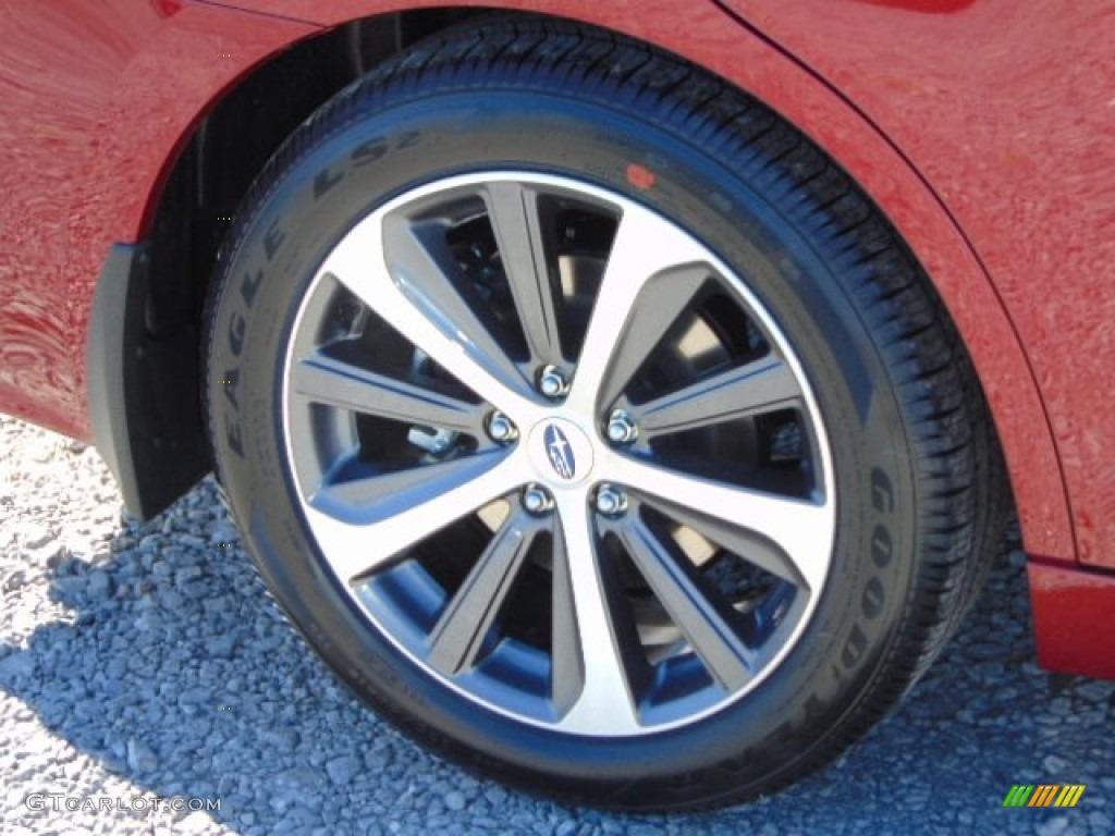 2015 Legacy 3.6R Limited - Venetian Red Pearl / Slate Black photo #3