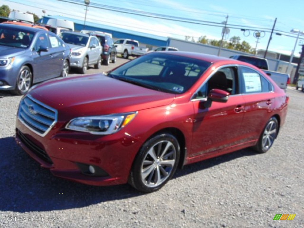 2015 Legacy 3.6R Limited - Venetian Red Pearl / Slate Black photo #5