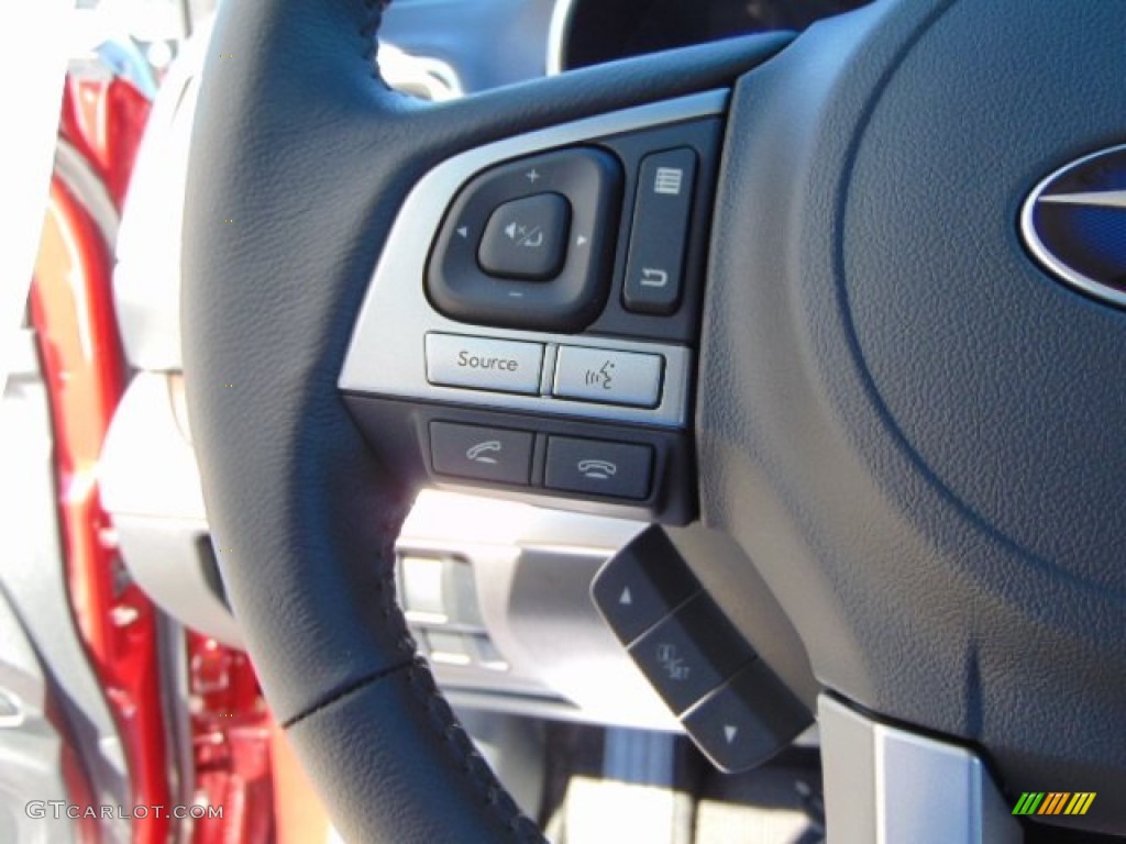 2015 Legacy 3.6R Limited - Venetian Red Pearl / Slate Black photo #14