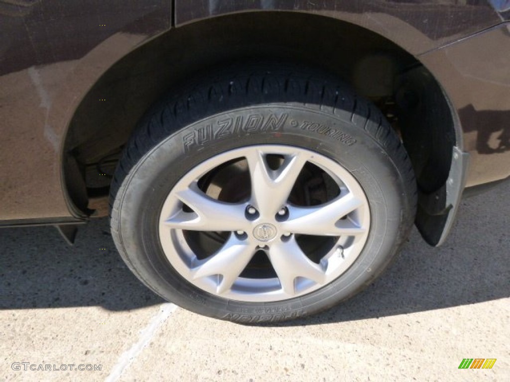 2011 Rogue S AWD - Black Amethyst / Black photo #8