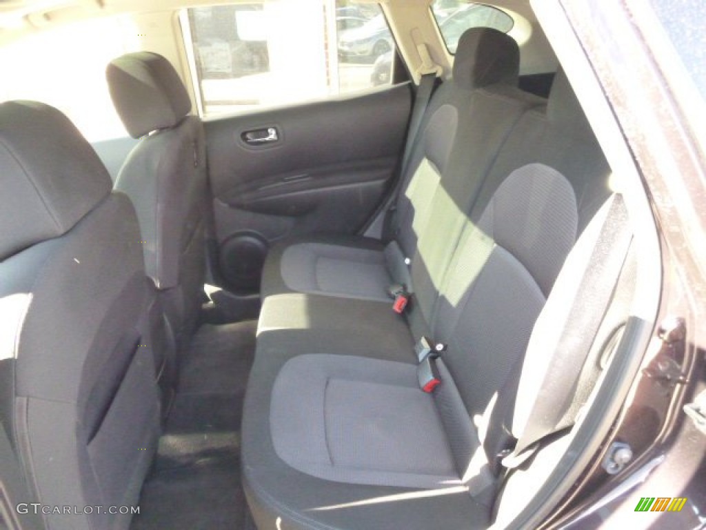 2011 Rogue S AWD - Black Amethyst / Black photo #10