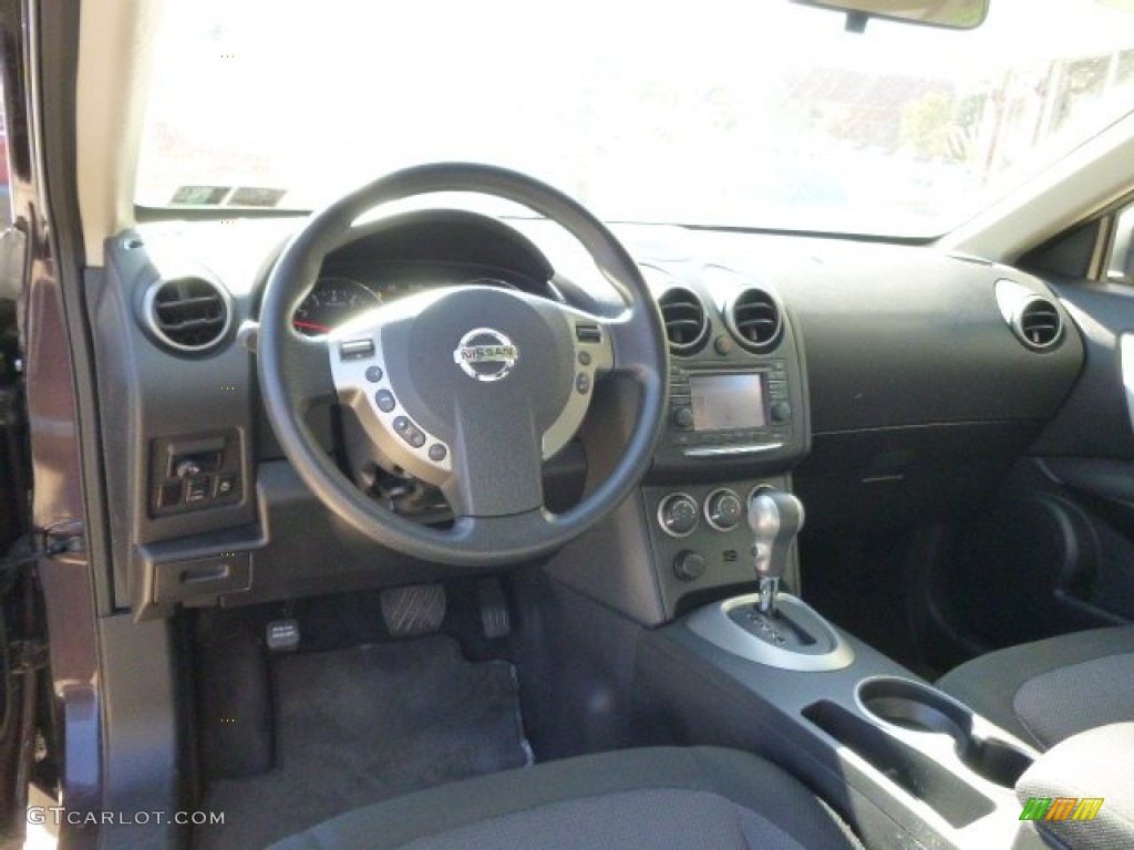 2011 Rogue S AWD - Black Amethyst / Black photo #11