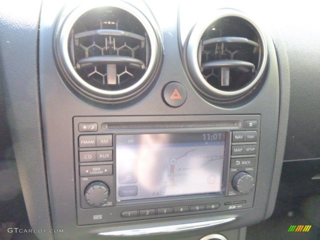 2011 Rogue S AWD - Black Amethyst / Black photo #15