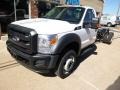 Oxford White - F550 Super Duty XL Regular Cab 4x4 Chassis Photo No. 2